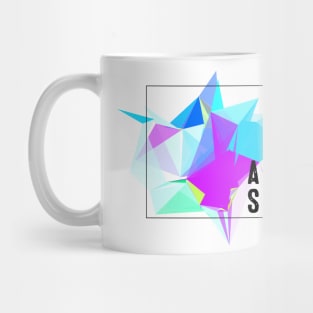 Abstract Geometric Collage Mug